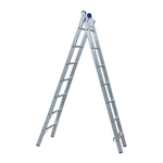 ESCADA ALUMINIO EXTENSIVA 07 DEGRAUS 3 em 1