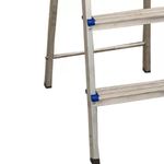 ESCADA DOMESTICA ALUMINIO 4 DEGRAUS REAL 