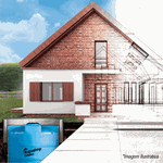 Cisterna 10.000 Litros Acqualimp sem acessorios