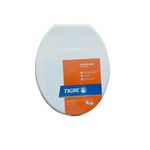 assento sanitário Max branco tigre oval anatômico