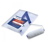 Rolo la carneiro 9cm pde lisa/aspe tigre 