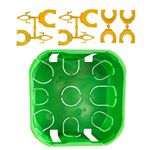 CAIXA LUZ EMBUTIR 4 X 4 DRYWALL PVC ANTICHAMA TIGRE