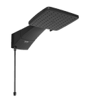DUCHA QUADRATTA ELETRONICA 5500W 127V BLACK