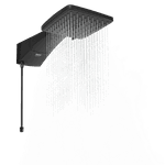 DUCHA QUADRATTA ELETRONICA 7700W 220V BLACK