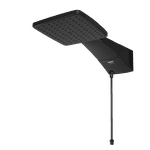 DUCHA QUADRATTA ELETRONICA 7700W 220V BLACK