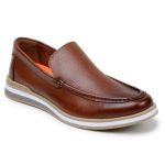 Mocassim 100% Couro Legítimo Forrado Em Couro Com Palmilha Gel Dublada Em Couro Removível