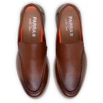 Mocassim 100% Couro Legítimo Forrado Em Couro Com Palmilha Gel Dublada Em Couro Removível