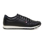 Sapatênis Jogger Casual Masculino Parra Boots Leve e Confortável - Preto/Branco