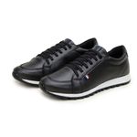 Sapatênis Jogger Casual Masculino Parra Boots Leve e Confortável - Preto/Branco