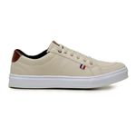 Kit Tênis Slip Casual Masculino Leve e Confortável + Carteira + Relógio + Meia - Palha