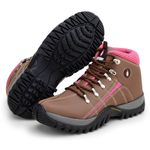 Bota Feminina Adventure Parra Boots - Marrom/Pink