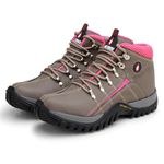Bota Feminina Adventure Adulto Infantil Parra Boots - Cinza/Pink