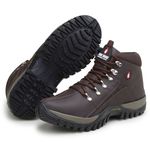 Bota Masculina Adventure Adulto Infantil Parra Boots - Marrom/Marrom