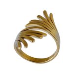 Anel Aurora Aço Inoxidável Dourado
