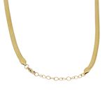 Colar Malha Italiana 5mmAço Inoxidável Dourado