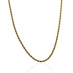 Colar Cordão Baiano 70 cm Aço Inoxidável 