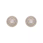 Brinco Pizza Cravejado De Zircônias By Kumbayá Joias