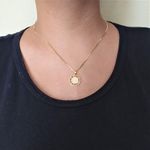 Colar Relogio Incolor By Kumbayá