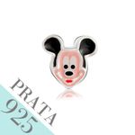 Pingente Carinha Do Mickey Memories Prata 925 Esmaltado