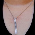 Colar Corrente Rabo De Rato Com Detalhe Riviera Semijoia Banho De Ródio