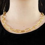 Colar Elo Cartier Oval By Kumbayá Joias
