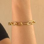 Pulseira Elo Cartier Oval By Kumbayá Joias