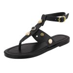 Rasteira Paloma Preta