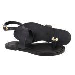 Rasteira Manuela Preta