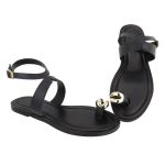 Rasteira Manuela Preta