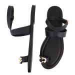 Rasteira Manuela Preta