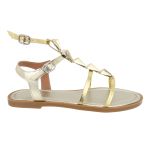 Rasteira Camila Dourada