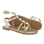 Rasteira Camila Dourada