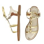 Rasteira Camila Dourada