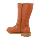 Bota Pietra Biker Cano Médio com Estribo Marrom
