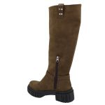 Bota Emilia Montaria Biker Marrom