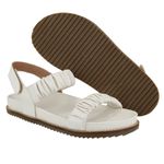 Papete Tiras Enrugadas Olivia Off White