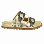 Papete Rebite Retro Eva Dourada
