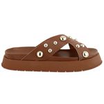 Sandália Flatform Mavie Caramelo