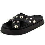 Sandália Flatform Mavie Preta
