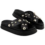 Sandália Flatform Mavie Preta