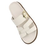 Sandália Rasteira Fivela Ivy Off-White