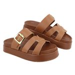 Flatform Liz Caramelo