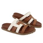 Papete Livia Caramelo Off White