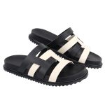 Papete Livia Preta Off White