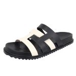 Papete Livia Preta Off White