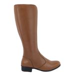 Bota Montaria Couro Legitimo Conhaque