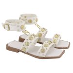 Rasteira Gabriela Off White