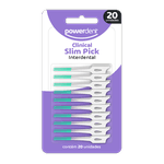 Escova Interdental Powerdent Slim Pick 20un