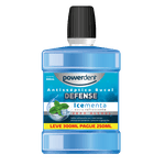 Antisséptico Powerdent Zero Álcool Menta L300 P250ml