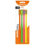 Escova de Dentes Powerdent Mais Easy 4un